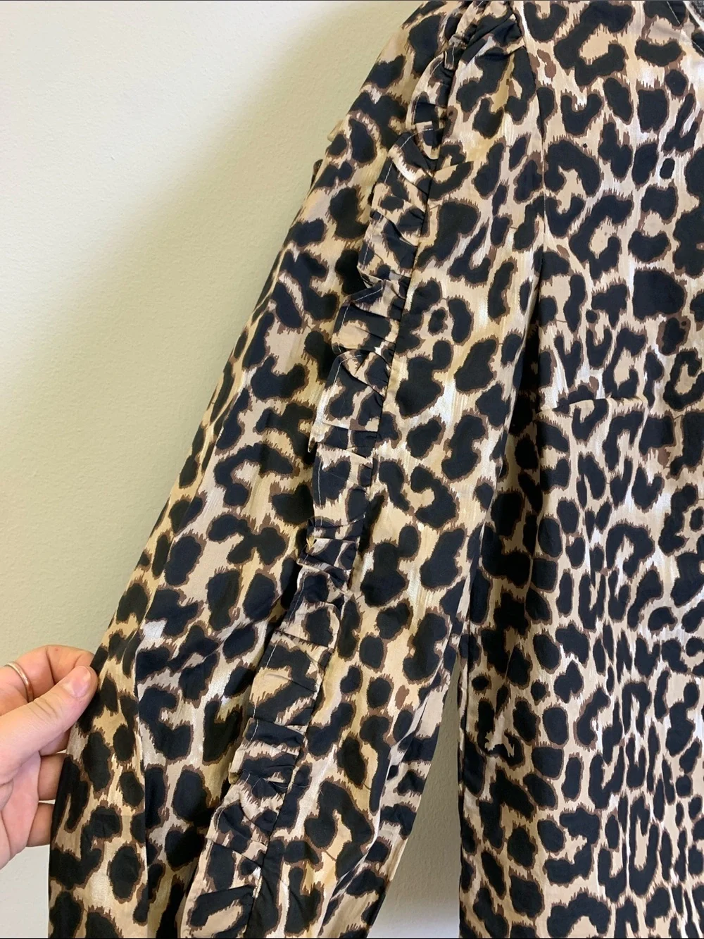 J. Crew stylish leopard